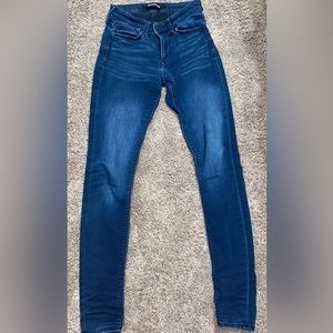 Women’s Express Skinny Blue jeans Size 0L
